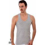 Seher Yıldızı 6'lı Erkek Klasik Atlet - 3XL - Gri