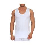 Seher Yıldızı 6'lı Erkek Klasik Atlet - 4XL - Beyaz