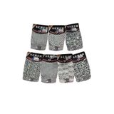 Seher Yıldızı Desenli Boxer, Erkek, 4 Adet, Çok Renkli, 2XL