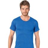 Seher Yıldızı Erkek 6 Lı Paket 02 Penye Bisiklet Yaka Fanila - 2XL - Saks Mavi