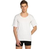 Seher Yıldızı Erkek 6 Lı Paket 02 Penye Bisiklet Yaka Fanila - 3XL - Beyaz