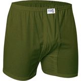 Seher Yıldızı Erkek Arjantin Penye Boxer 6'lı Eko Paket - Haki - 3XL