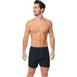 Seher Yıldızı Erkek Arjantin Penye Boxer 6'lı Eko Paket - Siyah - 3XL