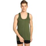 Seher Yıldızı Erkek Askılı Asker Atlet - 3XL - Haki