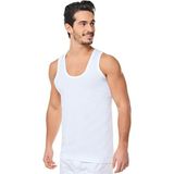 Seher Yıldızı Erkek Askılı Klasik Atlet - 12 Adet - 2XL - Beyaz
