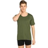 Seher Yıldızı Erkek Bisiklet Yaka Yarım Kollu Atlet Fanila 6'lı Paket 0002 - XL - Haki