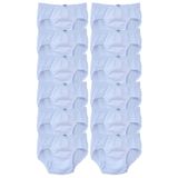 Seher Yıldızı Erkek Çocuk Pamuk Slip Külot 6 lı Paket Beyaz 9-10 yaş