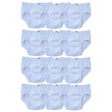 Seher Yıldızı Erkek Çocuk Slip Külot Beyaz 12 li Paket Beyaz 3-4 yaş