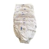 Seher Yıldızı Erkek Çocuk Slip Külot Beyaz 12 li Paket Beyaz 5-6 yaş
