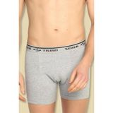 Seher Yıldızı Erkek Elastan Boxer 6'lı Eko Paket - XL - Gri