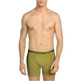 Seher Yıldızı Erkek Likralı Boxer 060 - 6 Adet S Yeni Haki