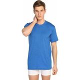 Seher Yıldızı Erkek Penye Renkli Sıfır Yaka Fanila Atlet 003 - 6 Adet - 2XL - Saks