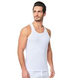 Seher Yıldızı Erkek Ribana Sporcu Atlet, Beyaz, XL