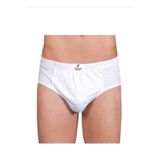 Seher Yıldızı Erkek Slip Külotu, Beyaz, 5'li Paket, Beden 6
