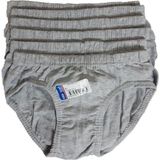 Seher Yıldızı SEC0037 Seher Yıldızı Erkek Çocuk Kom Slip Külot 6'lı Eko Paket - Gri