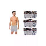 Seher Yıldızı SHR015 Empirme Erkek 5`li Desenli Boxer