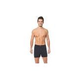 Seher Yıldızı Siyah Düz Düğmeli Erkek Boxer