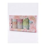 Şehir Online Mağazacılık 20'li Sulu Boya Çiçek Desenli Washi Tape Maskeleme Bandı Seti Scrapbook Bullet Journal Bant