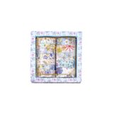 Şehir Online Mağazacılık Mavi Broken Flowers 10'lu Washi Tape Seti - Dekoratif Desenli Kağıt Maskeleme Bandı Seti