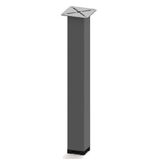 Sehpa Ayağı 13.500 - 50*50mm (4 Adet) Metalik Gri