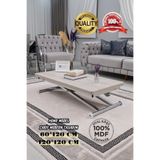 SEHPAM AKILLI Akıllı Sehpa Home Üst Tabla Mdf Lizbon Alt Mekanizma Krom Kaplama