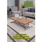 SEHPAM AKILLI Akıllı Sehpa Home Üst Tabla Mdf Urartu Alt Mekanizma Krom Kaplama