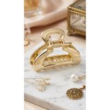 ŞEHRAZAT HANDMADE TASARIM Gold Renk Mandal Saç Tokası