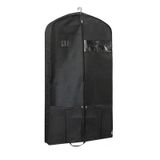 SEHXIM Seyahat için Konfeksiyon Çantaları, Cepli 43 '' Ağır Hizmet Tipi Giysi Çantası, Dolap Depolama için Takım Çantaları Katlanabilir Erkek Takım Elbise Kılıfı Gömlekler, Montlar, Elbiseler için