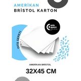 Sei A3 Amerikan Bristol Karton 250 Gr 32x45 Cm 100 Adet
