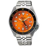 Seıko 5 Sports Gmt Ssk005j Turuncu Kadran Pilsiz Otomatik Seramik Bezel Çelik Erkek Kol Saati