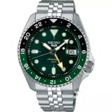 Seiko 5 Sports GMT SSK035K Metalik Gri Erkek Kol Saati