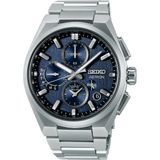 Seiko Astron Gps Solar 5x Dual-Time Chronograph Erkek Kol Saati - Lacivert