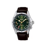 Seiko Hbc007j1 Prospex Alpinist Gmt Kahverengi Deri Erkek Kol Saati - Yeşil
