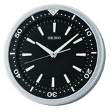 Seiko QXA723A Plastik Kasa Gri Renkli 40 cm Çaplı LumiBrite Modern Sessiz Saniye Mekanizmalı Duvar Saati