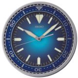 Seiko QXA791A Plastik Kasa Mavi Renkli 30 cm Çaplı LumiBrite Kaplama Kadranlı Modern Sessiz Saniye Mekanizmalı Duvar Saati