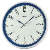 Seiko QXA834W Plastik Kasa Beyaz Renkli 34 cm Çaplı Quartz Mekanizmalı Duvar Saati