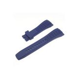 Seiko Velatura Uyumlu Slikon Saat Kordonu - Lacivert