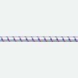Seilflecht Lastik Halat Beyaz 6 mm