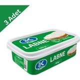 Sek Labne Peyniri 180 G x 3 Adet - Doğal ve Pürüzsüz Sürülebilir Lezzet - 1 Adet