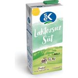 Sek Laktozsuz Süt 1 L x 12