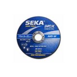 SEKA HAND TOOLS 10 Adet 115x1 mm İnox Kesme Diski – Paslanmaz Çelik Metal Kesim Taşı-Profesyonel Spiral Taşı