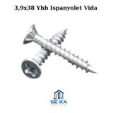 Seka Hand Tools 3.9x38 Yhb 500 Adet İspanyolet Vida