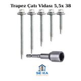 Seka Hand Tools 5.5x38 1000 Adet Trapez Çatı Panel Vidası