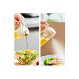 Sekabil Çift Fonksiyonlu Sprey Yağdanlık Airfrey Gri Kapak 550ml Zeytinyağ Şişesi