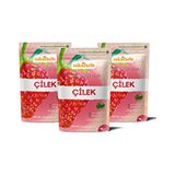 Sekafarm 3'lü Dondurularak Kurutulmuş Çilek Seti 3X20 Gram %100 Doğal Türkiye Menşeli Pratik Atıştırmalık - 60 gr