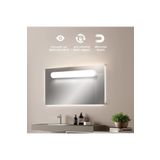 SeKaTech Banyo Yatak Odası Mıknatıslı Kabin Makyaj Tıraş Led Işık Usb Şarjlı Kablosuz Led Lamba