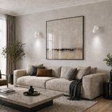 Sekatech Beyaz Rozanslı GU10 Spot 4,5W 6500K Soğuk Beyaz Ampul Dahil – Ayarlanabilir Başlıklı Sıvaüstü İç Mekân Spot Aydınlatma