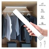 Sekatech Kablosuz Günışığı Led Gece Lambası Hareket Sensörlü Fotoselli Led Bant Armatür 40 Cm