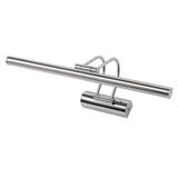 Sekatech Krom Kasa Led Flüt Aplik | 6W | 3200K Gün Işığı | 35Cm | Duvar Tipi Ayna/Tablo/Resim/Banyo Üstü Dekoratif Işık | Ip20 İç Mekan Ku