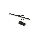 Sekatech Siyah Kasa LED Flüt Resim Aplik | 6W | 3200K Gün Işığı | 35CM | Duvar Tipi Ayna/tablo Üstü - 1 - 10 W